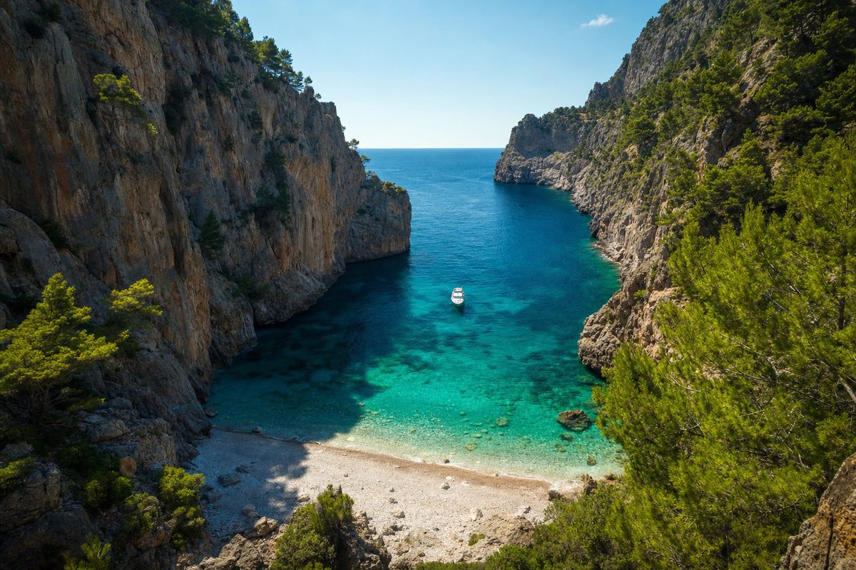 Sa Calobra · ca. 50 Min. ab Hafen · Steilküste